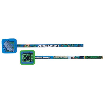 Minecraft-2pk-Pencil-Topper-Set-1
