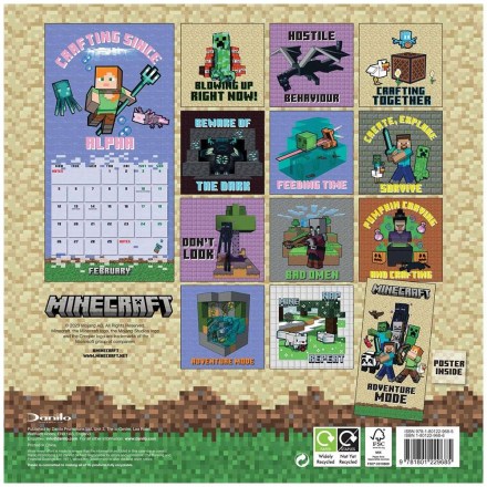 Minecraft-Square-Calendar-2024-2
