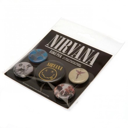 Nirvana-Button-Badge-Set-2