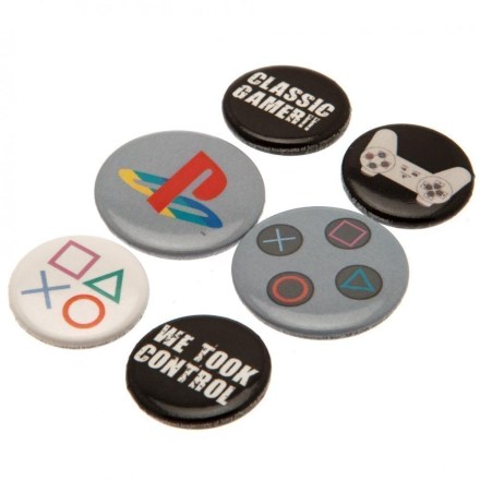 Playstation-Button-Badge-Set-1