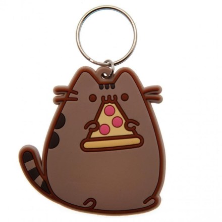 Pusheen-PVC-Keyring-Pizza86