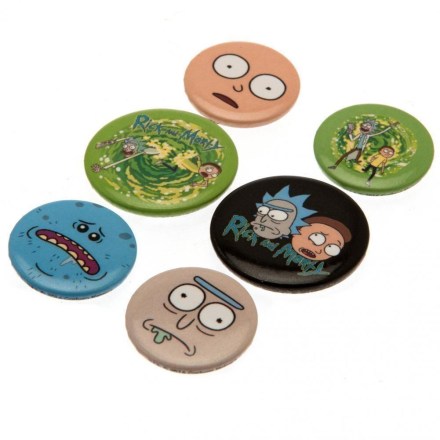 Rick-And-Morty-Button-Badge-Set-1