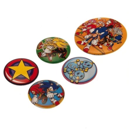 Sonic-The-Hedgehog-Button-Badge-Set-1