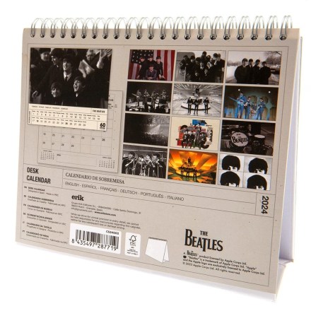 The-Beatles-Desktop-Calendar-2024-2