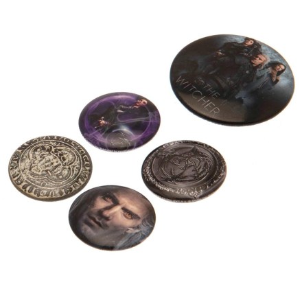 The-Witcher-Button-Badge-Set-1